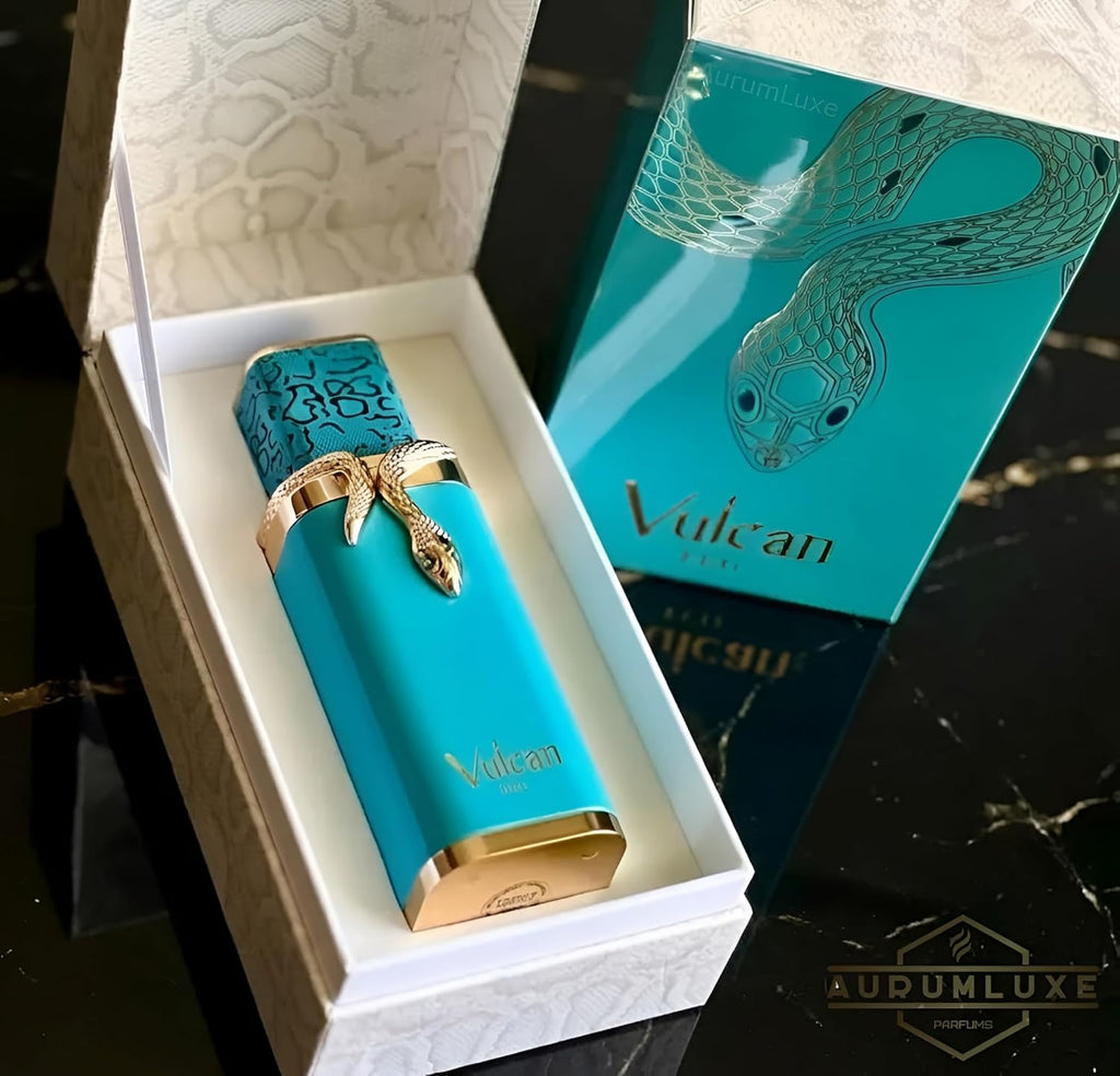 AURUMLUXE Vulcan Feu Perfume, Arabic Perfumes Men, Original Gifts for Men, Cologne Men, Original Arabic Perfume, Eau de Parfum, Vulcan Feu Perfume 100 ml