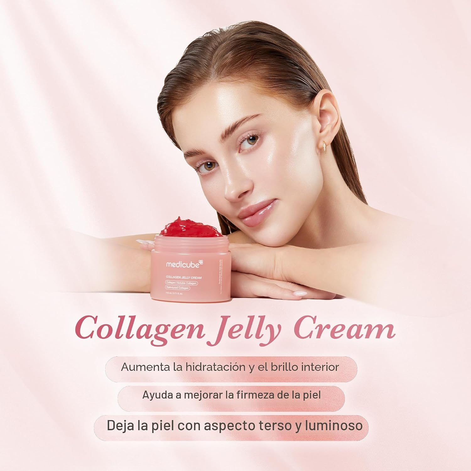medicube Collagen Gelatin Cream, Niacinamide & Freeze-Dried Hydrolyzed Collagen Increase Protective Skin Hydration (1.69 Fluid Ounce (Pack of 1)