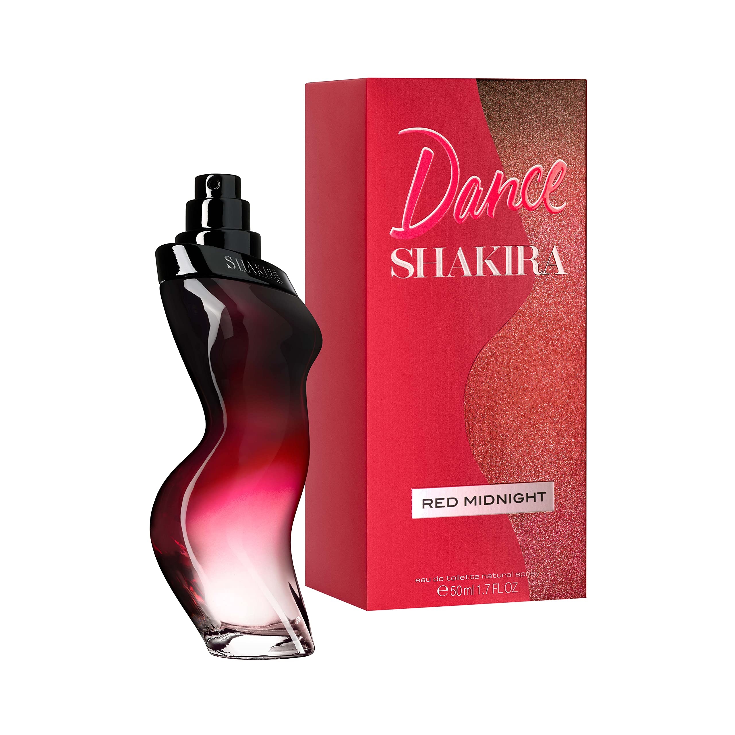 Shakira, Perfumes, Dance Midnight Muse, Eau de Toilette for Women, Long Lasting, Feminine Fragrance, Romantic and Charming, Fruity, Floral and Vanilla Notes, Optimal Daily Use, 50 ml