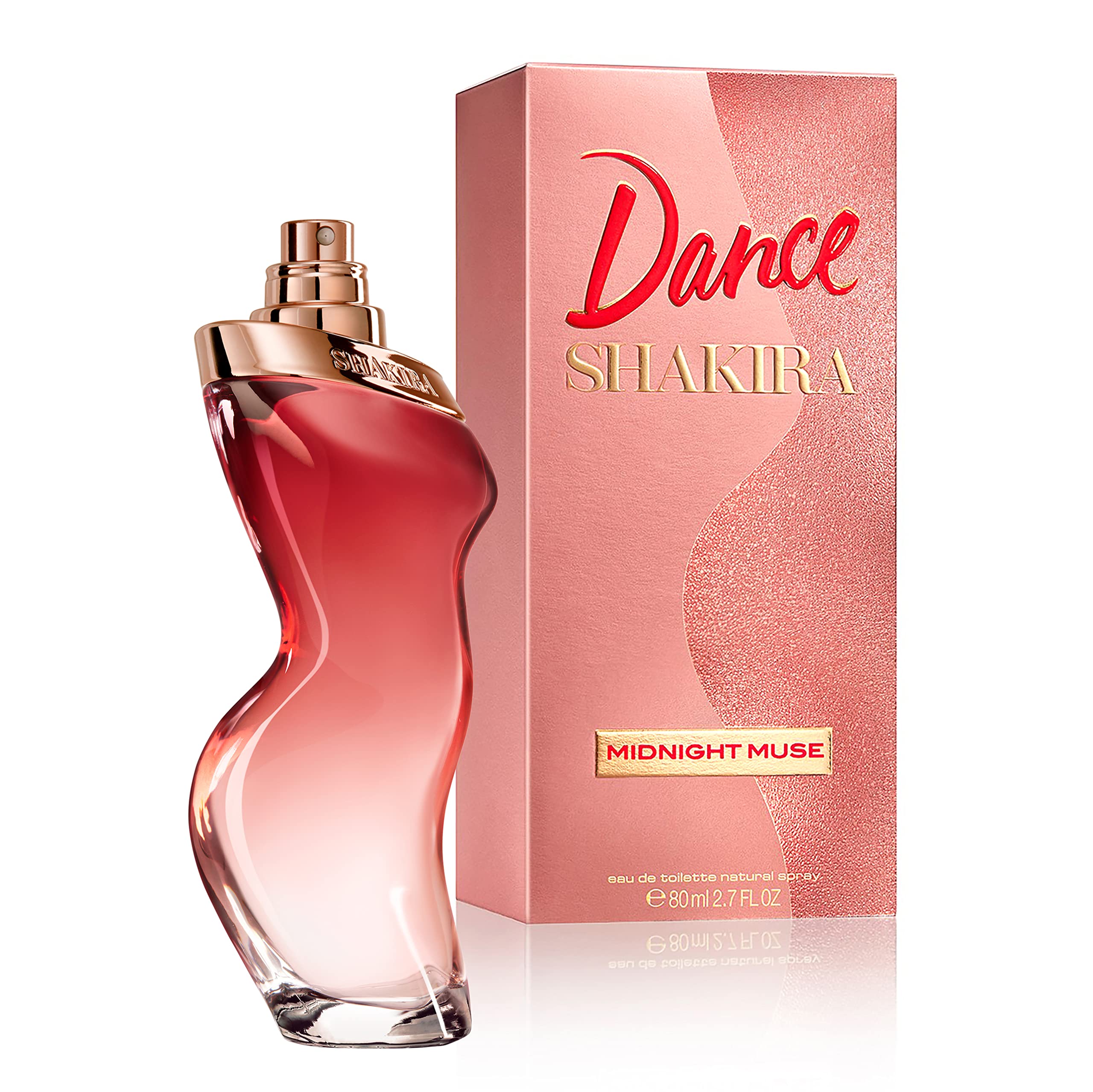 Shakira, Perfumes, Dance Midnight Muse, Eau de Toilette for Women, Long Lasting, Feminine Fragrance, Romantic and Charming, Fruity, Floral and Vanilla Notes, Optimal Daily Use, 50 ml