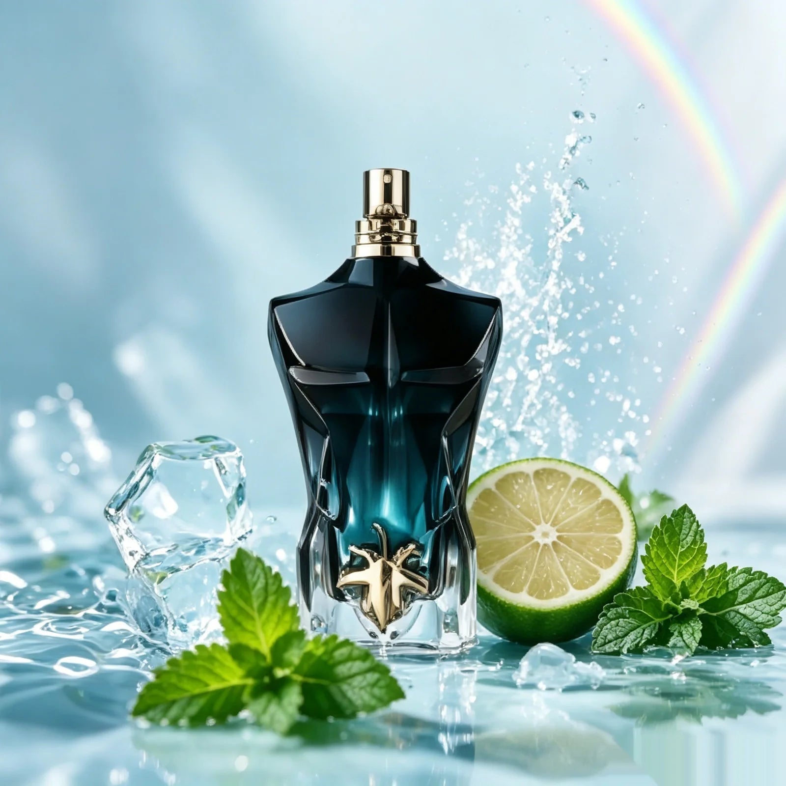 Perfume para hombre (125 ml / 4,2 oz) con notas frutales de piña y coco; fragancia refrescante y duradera. Presentado en un atractivo frasco con diseño degradado.