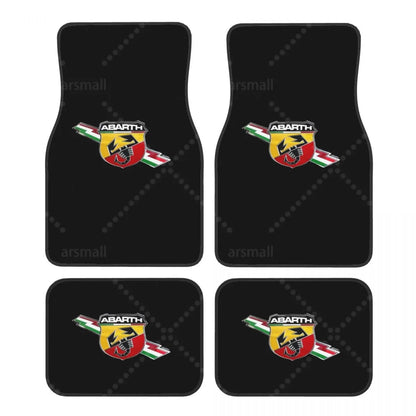 Juego de 4 alfombrillas universales antideslizantes para coche, delanteras y traseras. Accesorios de decoración para el coche.