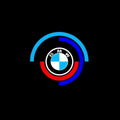 2/4Pcs LED Car Welcome Logo Light Door Projector Light For BMW E36 F20 E46 E39 E38 E90 E53 X3 X5 X6 M2 M4 F30 E60 E87 Accessorie