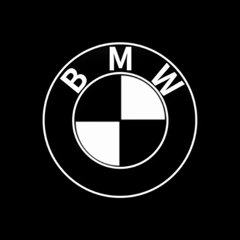 2/4Pcs LED Car Welcome Logo Light Door Projector Light For BMW E36 F20 E46 E39 E38 E90 E53 X3 X5 X6 M2 M4 F30 E60 E87 Accessorie