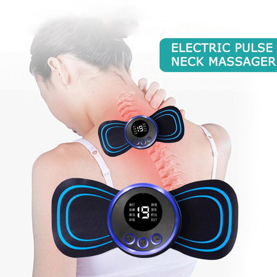 Masajeador Cervical Eléctrico Recargable | 19 Niveles | Mini