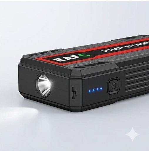 Arrancador de coche con funda incluida