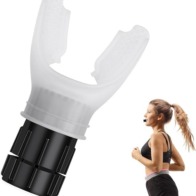 Entrenador de Respiración Portátil con Resistencia Ajustable